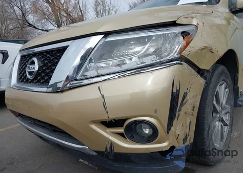2013 Nissan Pathfinder Sl z USA, uszkodzony, nr VIN 5N1AR2MM5DC606669